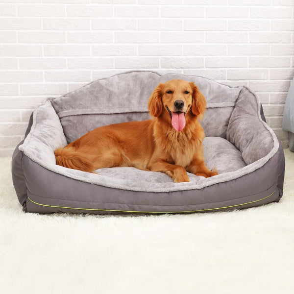 Luxury Plush Sofa Dog Bed