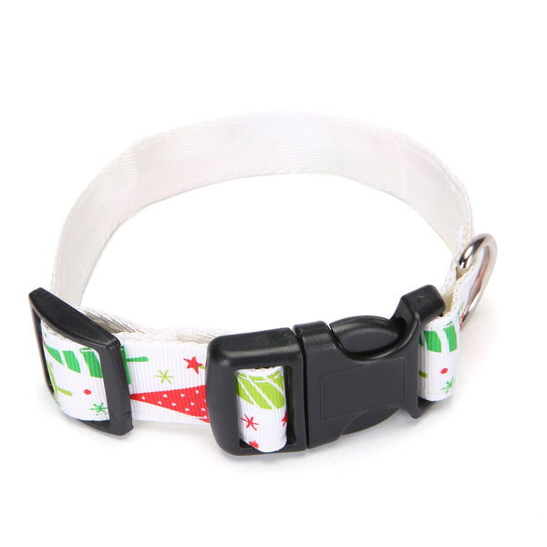Polka Dot Polyester Dog Collar - view 3