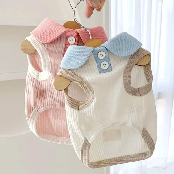 Summer Dog Polo Shirt for Small Dogs