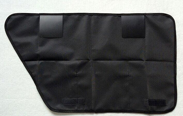 Car Pet Mat Side Door Protector - Anti-Scratch & Anti-Kick Oxford Cloth Protection Mat - Set Of 2 - view 4