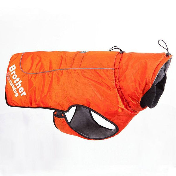 Reflective Nylon Dog Raincoat