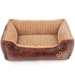Luxury Suede Dog Bed Set