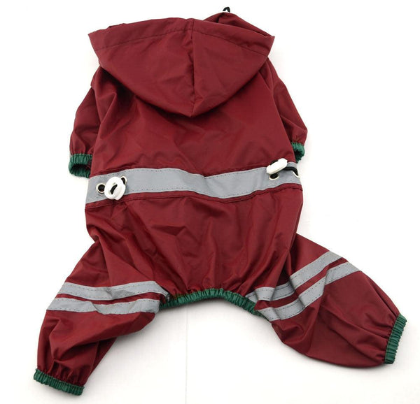 Waterproof Reflective Dog Raincoat