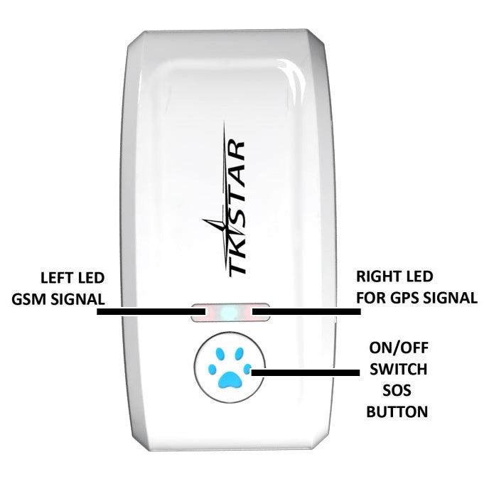 PetTrack GPS Tracker for Dogs and Cats - Real-Time Location Monitoring with Geo-Fence Alerts