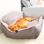 Luxury Plush Sofa Dog Bed