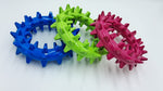 Spiked Rubber Dental Chew Wheel - view 2