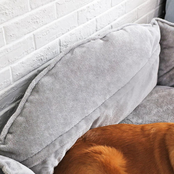 Luxury Plush Sofa Dog Bed