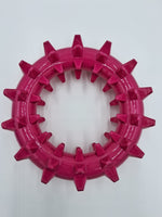 Spiked Rubber Dental Chew Wheel - view 3