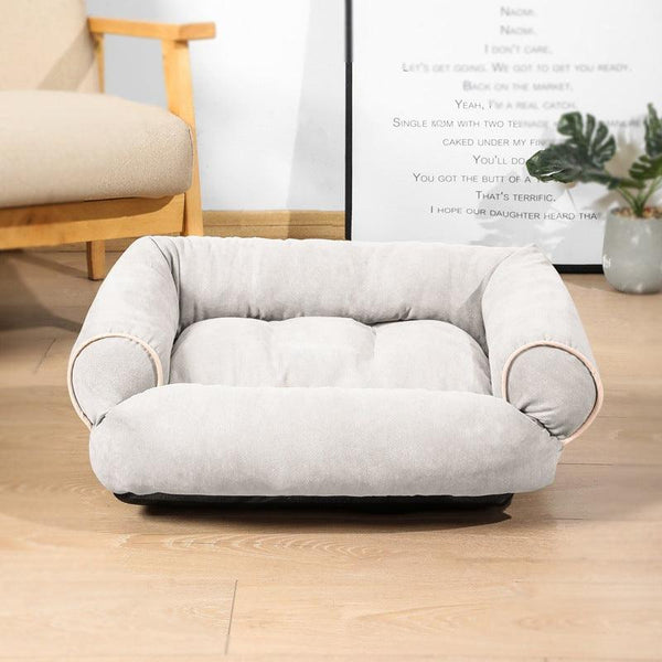 Luxury Plush Pet Sofa Bed - Cozy Haven For Dogs And Cats