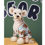 Preppy Paws Striped Pet Sweater