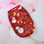 Festive Holiday Pet Vest - Christmas Cartoon Dog Clothes - view 2