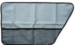 Car Pet Mat Side Door Protector - Anti-Scratch & Anti-Kick Oxford Cloth Protection Mat - Set Of 2 - view 3
