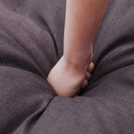 Cozy Canine Cushion - Brown Dog Pillow Bed