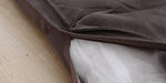 Cozy Canine Cushion - Brown Dog Pillow Bed