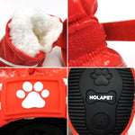 Cozy Cotton Dog Shoes